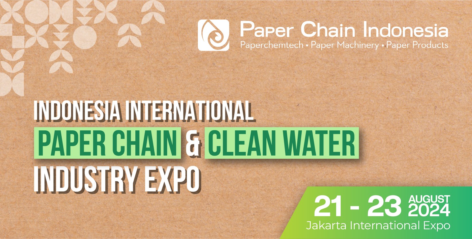 HUATAO Will Attend 2024 PAPER CHAIN INDONESIA Exhibition